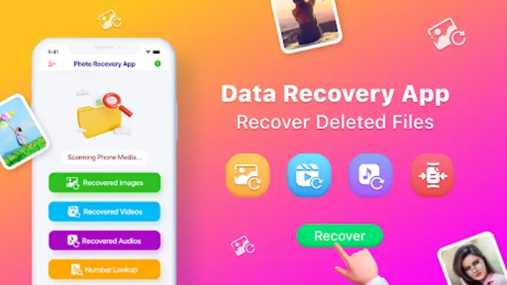 Photo Recovery App, Deleted android App screenshot 4